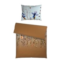 Novel POSTEĽNÁ BIELIZEŇ, satén, prírodná farba, 140/200 cm