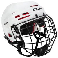 Helma CCM Tacks 70 Combo JR, Junior, 52-57cm, biela
