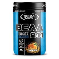 REAL PHARM BCAA 8:1:1 - 400g - Orange - Aminokwasy
