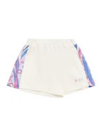 Printed Cotton Interlock Shorts