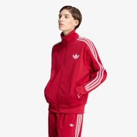 Φούτερ adidas Pinstripe Firebird Loose Tracktop Team Victory Red/ White/ Team Victory Red XS