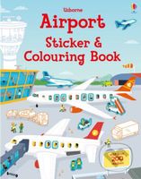 Airport Sticker and Colouring Book - Simon Tudhope, Wesley Robins (ilustrácie) - kniha z kategorie Pro děti