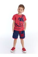 Denokids Pirate Dino Boy's Summer T-shirt Shorts Set