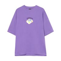 Cropp - Majica z vezenim detajlom Stitch - vijolična