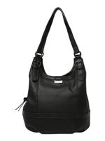 TOM TAILOR Shopper torba 'Juna'  crna