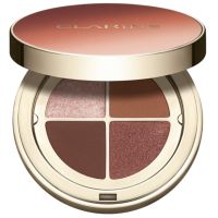 Clarins Ombre 4 Colour Eye Palette paletă cu farduri de ochi pentru un efect de lunga durata culoare 03 - Flame Gradation 4,2 g