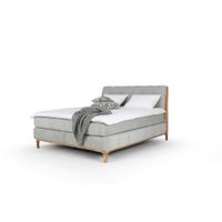 Welnova BOXSPRINGOVÁ POSTEĽ, 180/200 cm, platinová