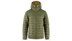 Fjällräven Expedition Pack Down Hoodie M Muži - Bundy Fjällräven - Zelená - F86121-620-161-S - Size: S