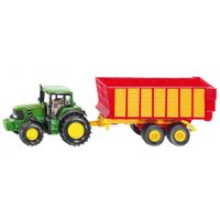 Siku 1650 John Deere 7530 s přívěsem na siláž