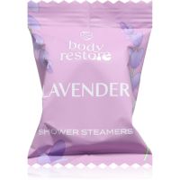 Body Restore Lavender Shower Steamers Duschbomben mit Lavendelduft 3 St.