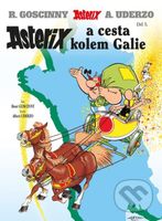 Asterix 5: Asterix a cesta kolem Galie - René Goscinny - kniha z kategorie Komiksy
