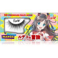 Rude Cosmetics Manga Collection 3D Premium Faux Mink umetne trepalnice vrsta Rudeko 2 kos