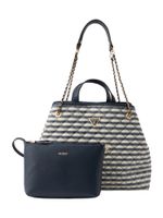 GUESS Shopper torba 'Giully II'  svijetlobež / morsko plava