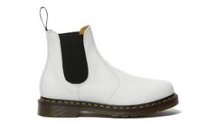 Dr. Martens 2976 Yellow Stich Smooth Leather Chelsea Boots