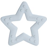 BIBS Baby Bitie Star прорізувач Baby Blue 1 кс