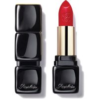 GUERLAIN KissKiss Shaping Cream Lip Colour kremasta šminka s satenastim zaključkom odtenek 325 Rouge Kiss 3.5 g