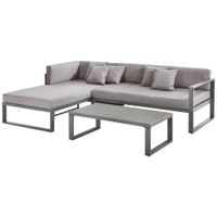 Ambia Garden TERASOVÁ SEDACIA SÚPRAVA kov, textil