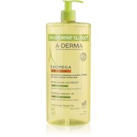 A-Derma Exomega Control Emollient Shower Oil mehčalno olje za prhanje za suho do atopijsko kožo 1000 ml