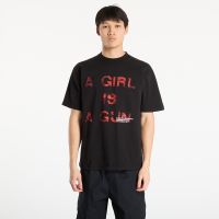 T-shirt PLEASURES x FOOTSHOP EXCLUSIVE - G.I.A.G. T-Shirt Black L