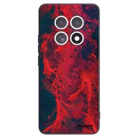 Silikónový čierny obal pre Xiaomi Redmi Note 15 - Organic red