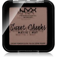 NYX Professional Makeup Sweet Cheeks  Blush Matte Puder-Rouge Farbton SO TAUPE 5 g