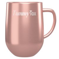 TummyTox Edelstahl-Tasse (Pink)