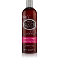 HASK Keratin Protein glättendes Shampoo für beschädigtes, chemisch behandeltes Haar 355 ml