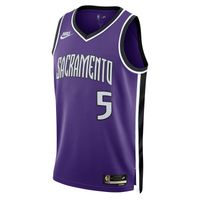 Nike Dri-FIT NBA De'Aaron Fox Sacramento Kings 24/25 Hardwood Classics Swingman Jersey - Pánske - Dres Nike - Fialové - FQ4691-506 - Veľkosť: 2XL