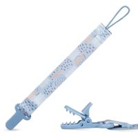 Baboo Textile Soother Holder тримач для пустушки Blue Haze 1 кс