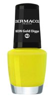 Dermacol Lak na nechty Neon Gold Digger č.43