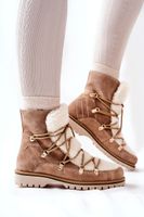 Boto Szigetelt Trapper Boots Beige Jiliana