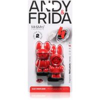 Mr & Mrs Fragrance Andy & Frida Red Luxury aроматизатор за автомобил 1 бр.