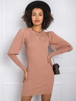 Dress-EM-SK-PL3850.66P-light brown