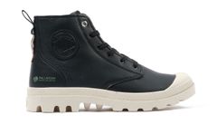 Palladium Pampa Hi Re-Vegn Lth Bărbați - Încălțăminte Palladium - Negru - 74378-008-M-10.5 - Size: 10.5