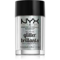 NYX Professional Makeup Face & Body Glitter Brillants šljokice za lice i tijelo nijansa 07 Ice 2.5 g