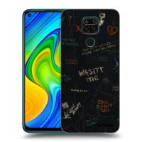 Silikónový čierny obal pre Xiaomi Redmi Note 9 - CONFESSION