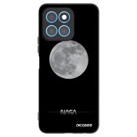 Silikónový čierny obal pre Honor X8 5G - Moon Minimal