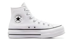 Converse Chuck Taylor All Star Lift Wide - Dámske - Tenisky Converse - Biele - A09193C - Veľkosť: 39.5