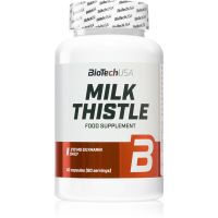 BioTechUSA Milk Thistle kapszula a májfunkció támogatására 60 kapsz.