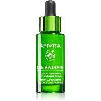 Apivita Bee Radiant Serum posvetlitveni in vlažilni serum proti staranju kože 30 ml