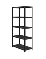 Kovový garážový regál SAM: černá (1534)