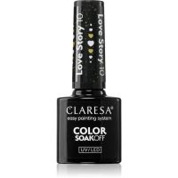 Claresa SoakOff UV/LED Color Love Story Gel-Nagellack Farbton 10 5 g