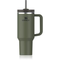 Stanley Quencher H2.O FlowState™ Tumbler термостакан із неіржавної сталі з трубочкою великий Dried Pine 1180 мл