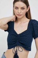 Pepe Jeans Bavlnený top Pepe Jeans Philana