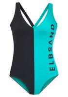 Elbsand Jednodijelni kupaći kostim  akvamarin / menta / crna