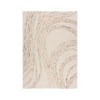 Flair Rugs VLNENÝ KOBEREC, 80/150 cm prírodná farba, oranžová