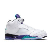 Air Jordan 5 Retro OG "Grape" - Pánske - Tenisky Jordan - Biele - HQ7978-100 - Veľkosť: 40.5