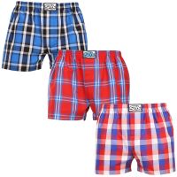 3PACK pánské trenky Styx klasická guma vícebarevné (3A110709) XL