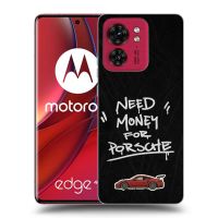 Silikónový čierny obal pre Motorola Edge 40 - Dark Racer