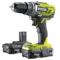 AKU Vŕtačka/skrutkovač RYOBI R18DD3-213S 18V + akumulátor + nabíjačka RY5133003352